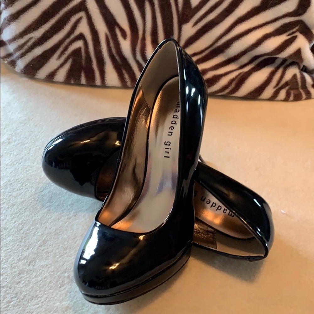 Madden Girl Black Heels